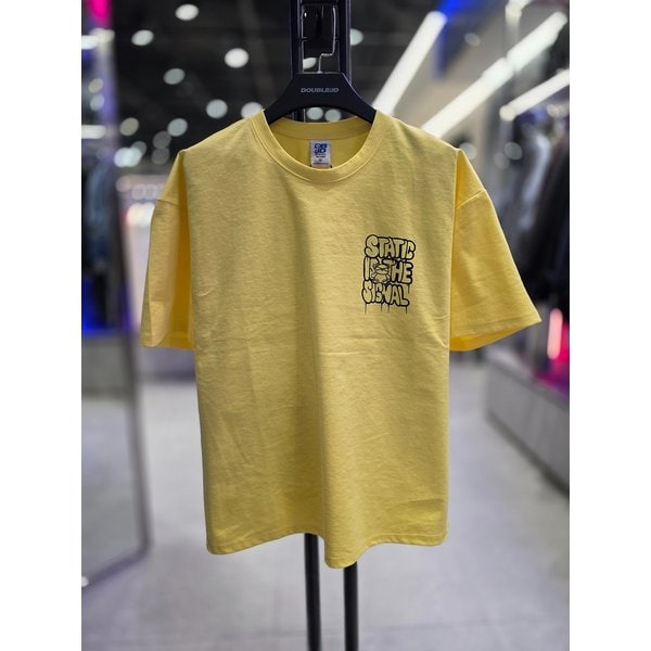 [시흥점] 26 남여공용 뽑기머신 부클베어 반팔티(옐로우)/JHZK10202YE