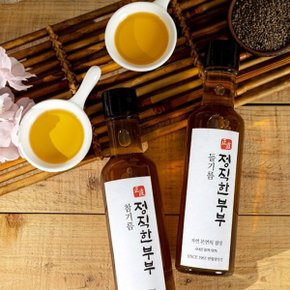 [정직한부부] 당일생산 참기름 180ml+들기름 180ml 선물세트