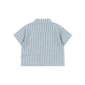 국내공식 콩제슬래드 엘리엇 숏 슬리브 셔츠 TRIO BLEU STRIPE
