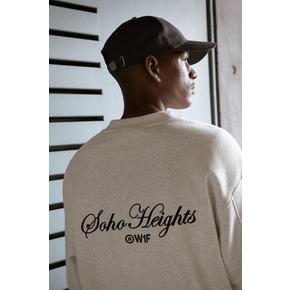 엠브로이더리 스웨트셔츠 그레이 멜란지/Soho Heights 1241927002