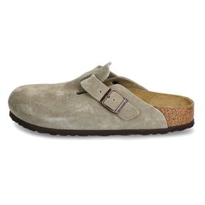 국내배송 26SS 버켄스탁 보스턴 스웨이드 레더 여성 슬리퍼 0060463 TAUPE