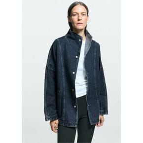 Massimo Dutti 마시모 두띠 숏 코트 - 다크 블루 8093006