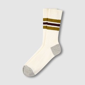 남 도톰 코튼 스트라이프 장목 양말 1족 J145403113047