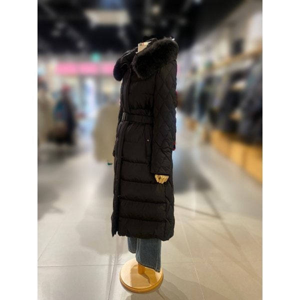[여주점] 다이아 퀼팅 슬리브 다운 롱 패딩 (BAPDG4461)
