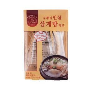 두뿌리인삼삼계탕재료 62g