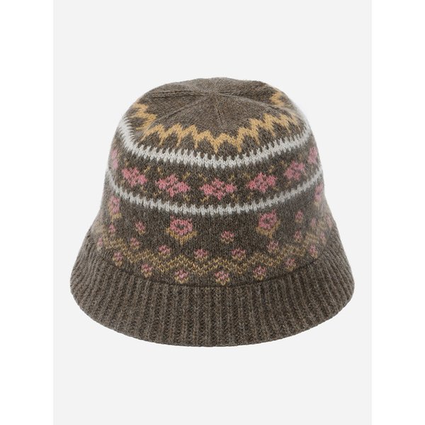 미니플라워 자카드 버킷햇_T258MCP231W