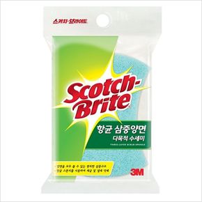 삼중양면 다목적수세미 3M MD-100DB X ( 3매입 )