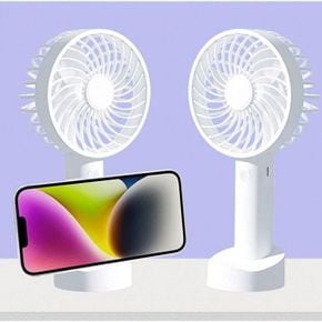 탁상용 거치형 핸드 LED C타입 선풍기 폰세상 핸드선