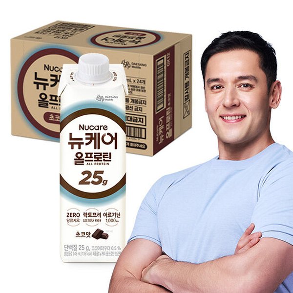 뉴케어 올프로틴 41g 초코맛 (350mlx18팩), 1박스
