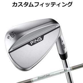 3482429 핑 S159 CHROME WEDGE Aero Steel Fiber i 카본 샤프트 맨즈 우용 크 WA3328265