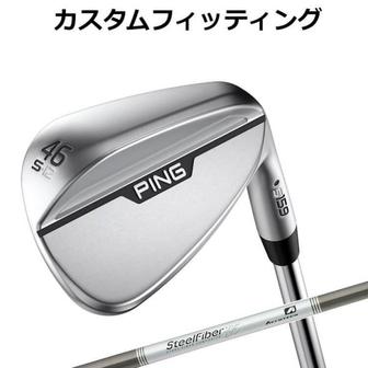 핑 3482429 핑 S159 CHROME WEDGE Aero Steel Fiber i 카본 샤프트 맨즈 우용 크 WA3328265