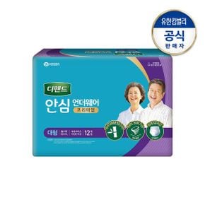 안심플러스 언더웨어 프리미엄 대형12매_P336919597