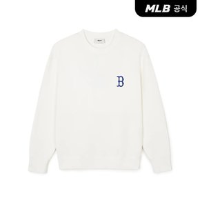 [코리아공식][문가영 착용] 클래식 모노그램 빅럭스 맨투맨 BOS (Cream)