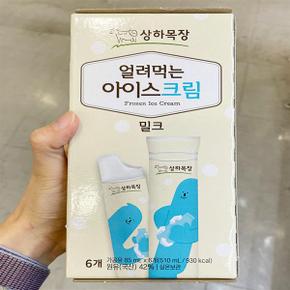 유업 상하목장 얼려먹는 아이스크림 85ml x 6 X 1개
