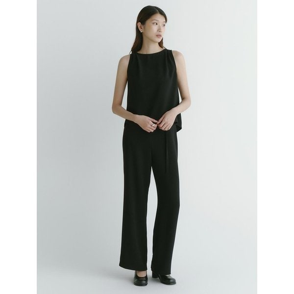 미니멀 드레이프 스트레이트 슬랙스(9BO7009Y)