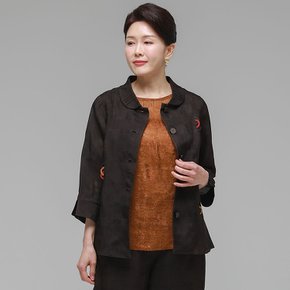 더하랑 사모드리 여름 인견 자켓 브라운