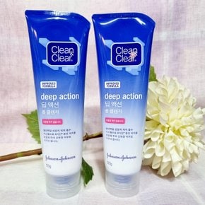 딥액션 폼클렌저 120ml 2개