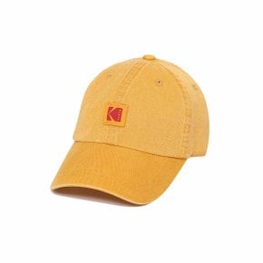 [공식](정상가 : 49,000원) 스퀘어로고 릴렉스핏 볼캡YELLOW