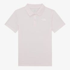 [노스페이스 공식] NT7PR34B 여성 쿨맥스 프라임 반팔 폴로_LIGHT PINK