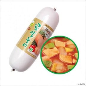 비건 식품 채식 냉동 콩살들이 500g 무오신채