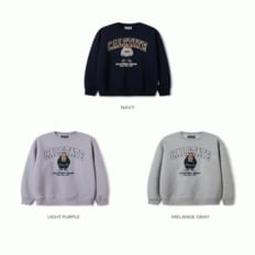 공용 스티브 패치 맨투맨 / Steve Patch Sweatshirt_A WHMWF2222U