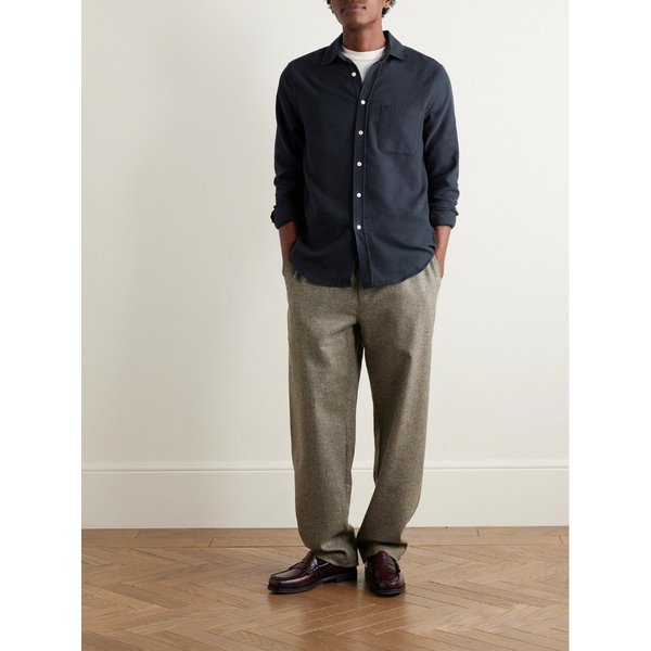 포르투기스 플란넬 테카 브러시드 코튼 트윌 셔츠 46376663162911710