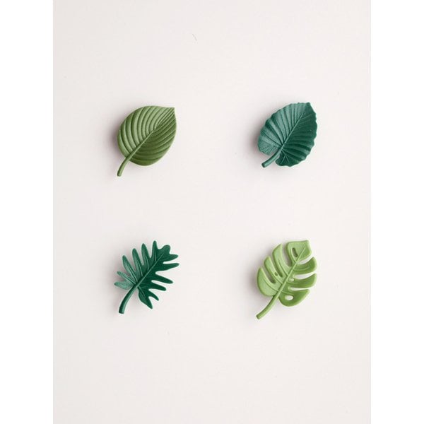 몬스테라 야자잎 마그넷 4p set