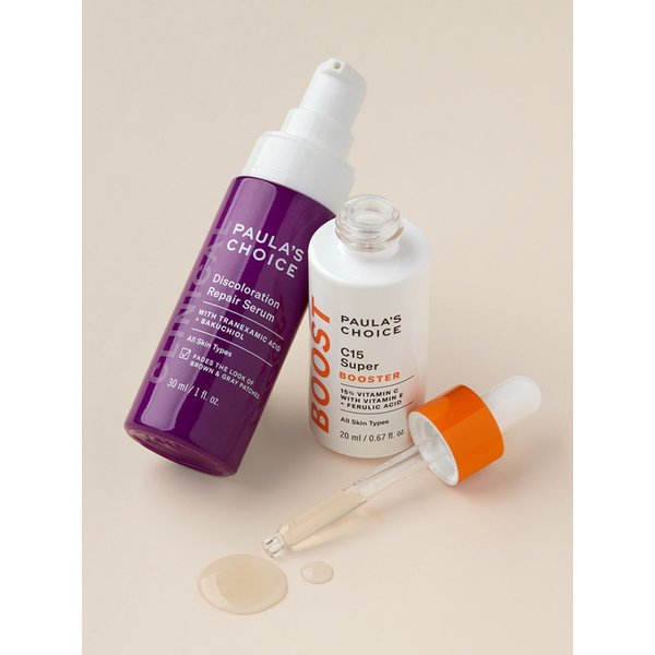 [광채잡티 시너지 듀오] C15 슈퍼 부스터 앰플 20ml + 클리니컬 다크스팟 리페어 세럼 30ml