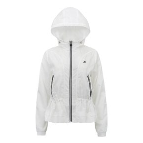 [IJP DESIGN] 이안폴터디자인 여성 HOOD 바람막이 점퍼 - IPL4SWB491 WH