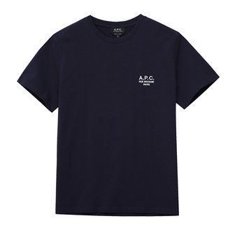 아페쎄 COEZC H26840 IAK DARK NAVY 레이몬드 자수 로고 남성반팔티