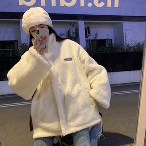 후리스 플리스 뽀글이 겨울 자켓 점퍼 집업 여성 남성 unverAndert 데일리