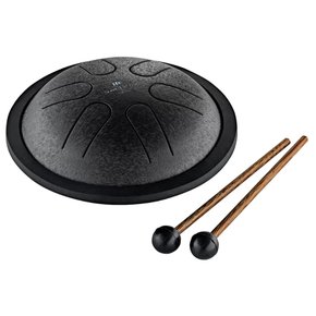 Meinl 미니 스틸텅드럼 6음 검정, C Major MSTD1BK