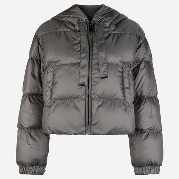 [시흥점] 5F 2529486115600 005 세이에 크롭 후드 패딩 자켓 그레이