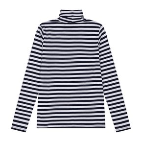 Striped turtleneck cotton t-shirt_3OA6E2225616