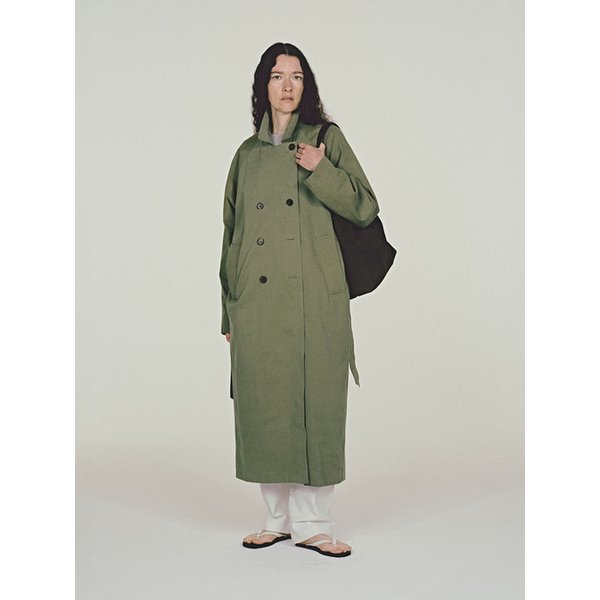 [2차] Row Tailored Coat (Khaki)