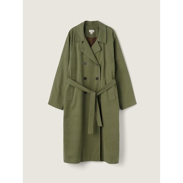 [2차] Row Tailored Coat (Khaki)