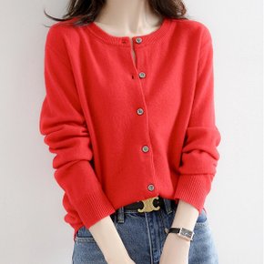 캐시미어 터치업 라운드가디건_P378354263