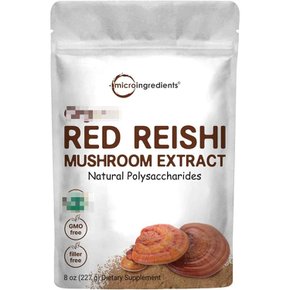 마이크로 인그레디언트 영지버섯 추출물 파우더 Micro Ingredients Reishi Mushroom 227g