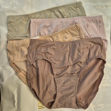 와코루 WPT4005 NEW 4COLER 세트 wacoal로고 자수 면 데일리 스판 팬티 SK,PK,DB,GR
