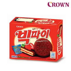 크라운 빅파이 딸기 324g X ( 2매입 )