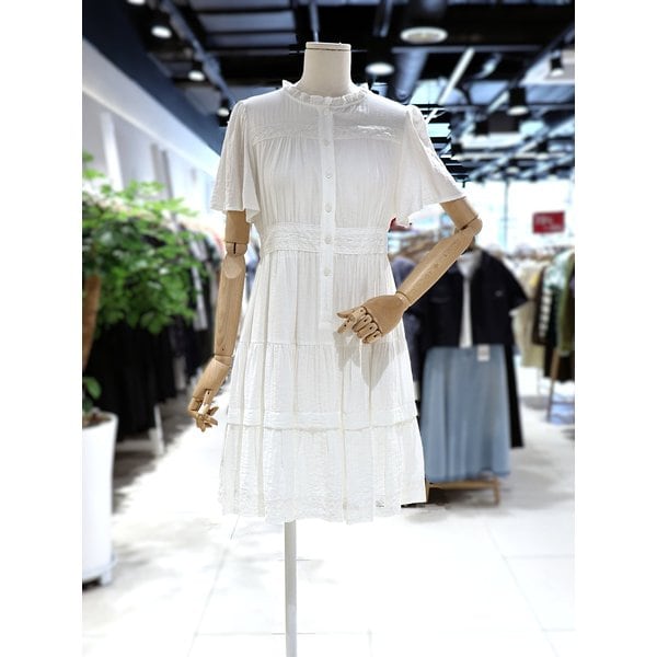 [파주점] 프릴 네크라인 레이스 원피스 PR2WO509