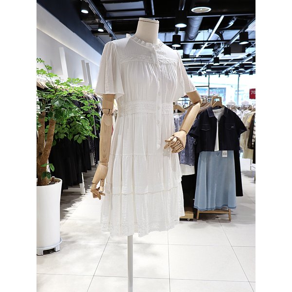 [파주점] 프릴 네크라인 레이스 원피스 PR2WO509