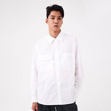 STUDIO TOMBOY [STUDIO TOMBOY MEN] 멀티포켓 셔츠 9153324811 WHITE