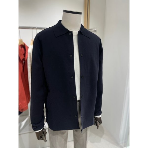 [여주점] 24 S/S 네이비 면 카라 가디건  (PI8001)