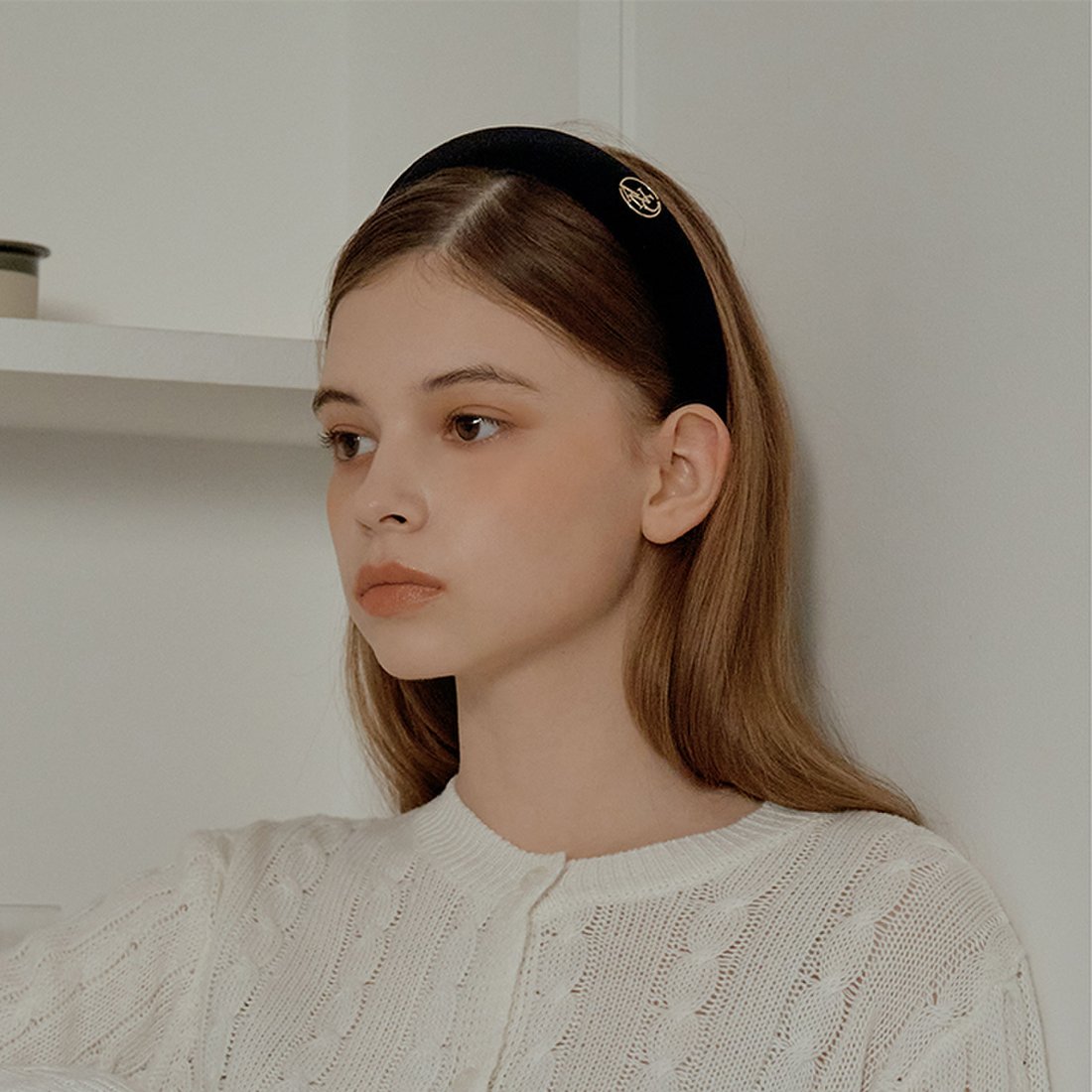 VOLUME SATIN VELVET HAIRBAND_BLACK, 이마트몰, 당신과 가장 가까운 이마트