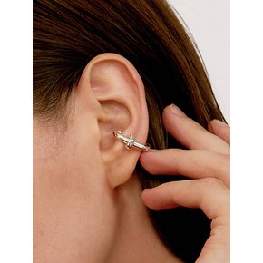 fINE earcuff_Natural silver