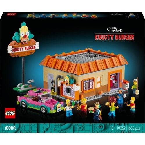 [온라인단독] 레고 10352 The Simpsons™ Krusty 버거 [아이콘] 레고 공식 [N4택배]
