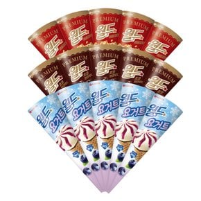 프리미엄 월드콘 애플파이x5+초코브라우니x5+요거트저당x5