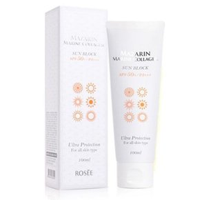 마자린 썬케어 마린 콜라겐 선블럭 spf 50+ 100ml_W61F9B0