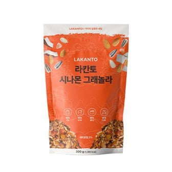 사라야 라칸토 무설탕 저당 시나몬 그래놀라 300g